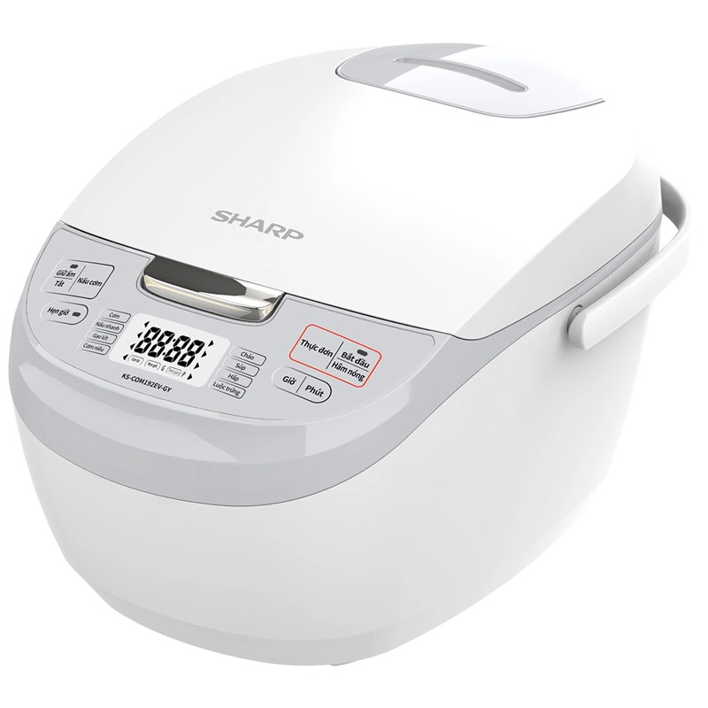 Nồi Cơm Điện Tử 1.8L Sharp KS-COM192EV-GY - Ảnh 2